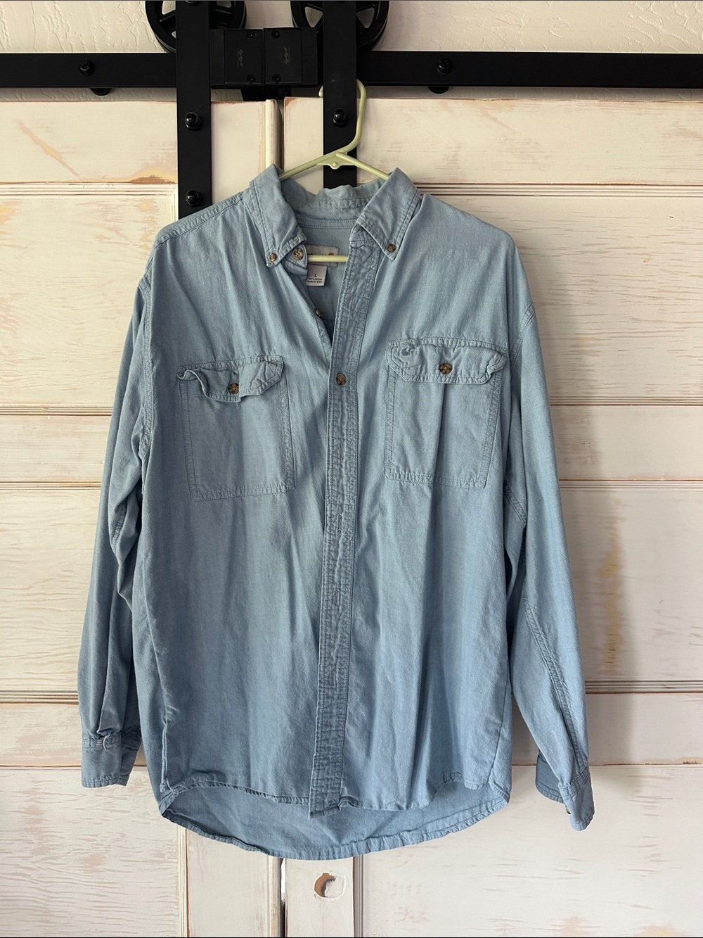 Carhartt Light Blue Denim Shirt Jacket